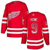 Red Wings 9 Gordie Howe Red Drift Fashion Adidas Jersey,baseball caps,new era cap wholesale,wholesale hats